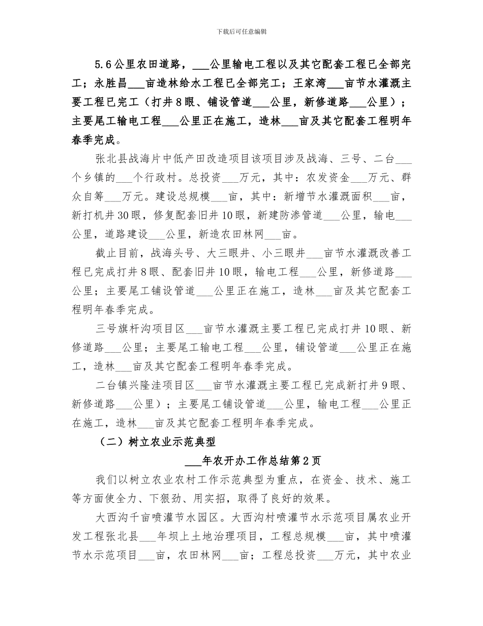 2024年农开办工作总结范文_第2页