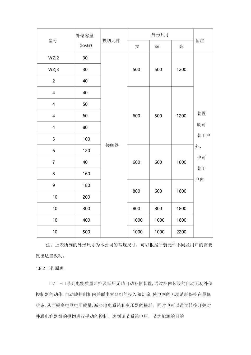 低压无功补偿成套装置_第3页