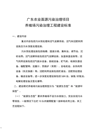 广东农业面源污染治理项目