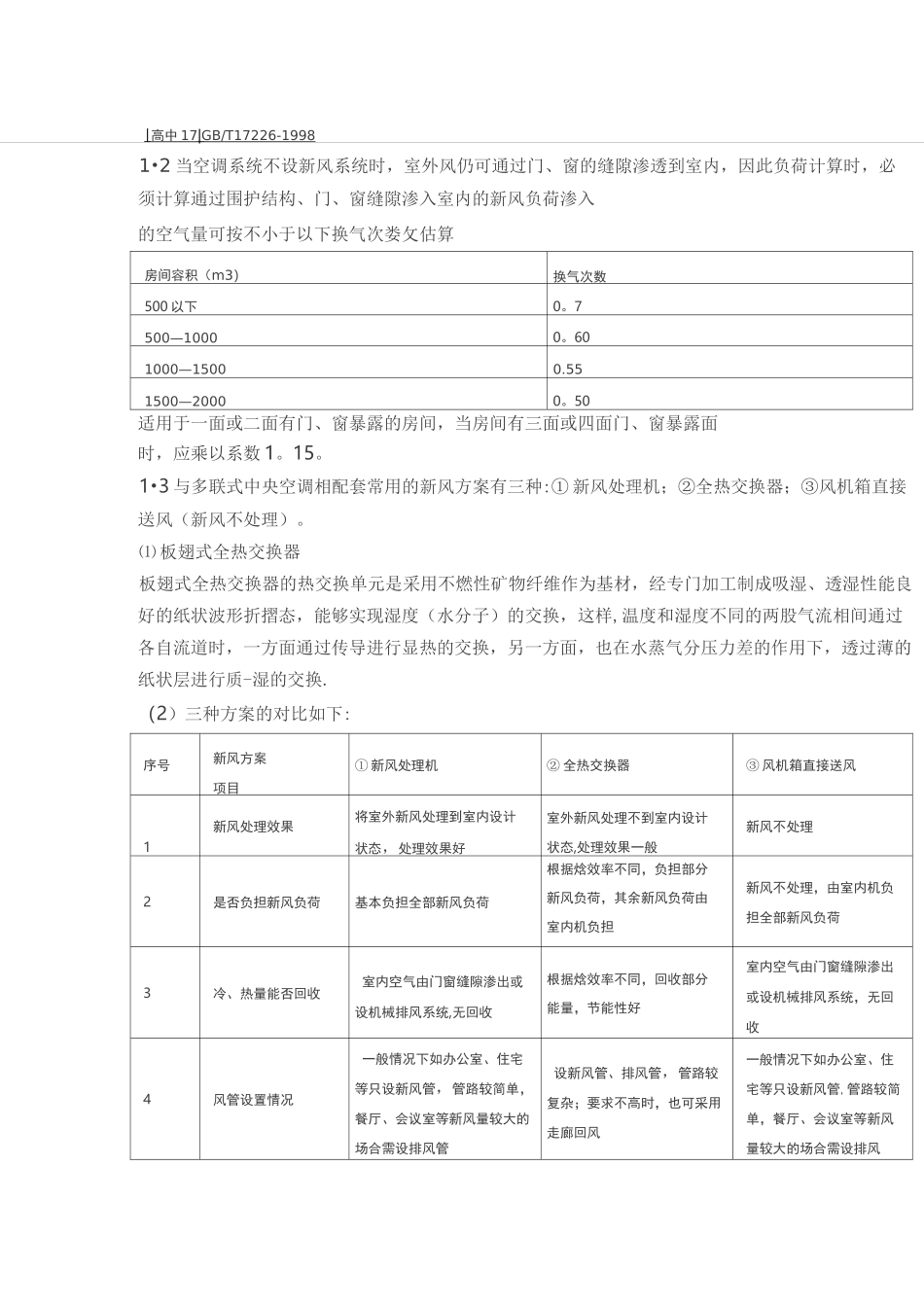 新风系统设计方案和新风量计算方法详解_第2页