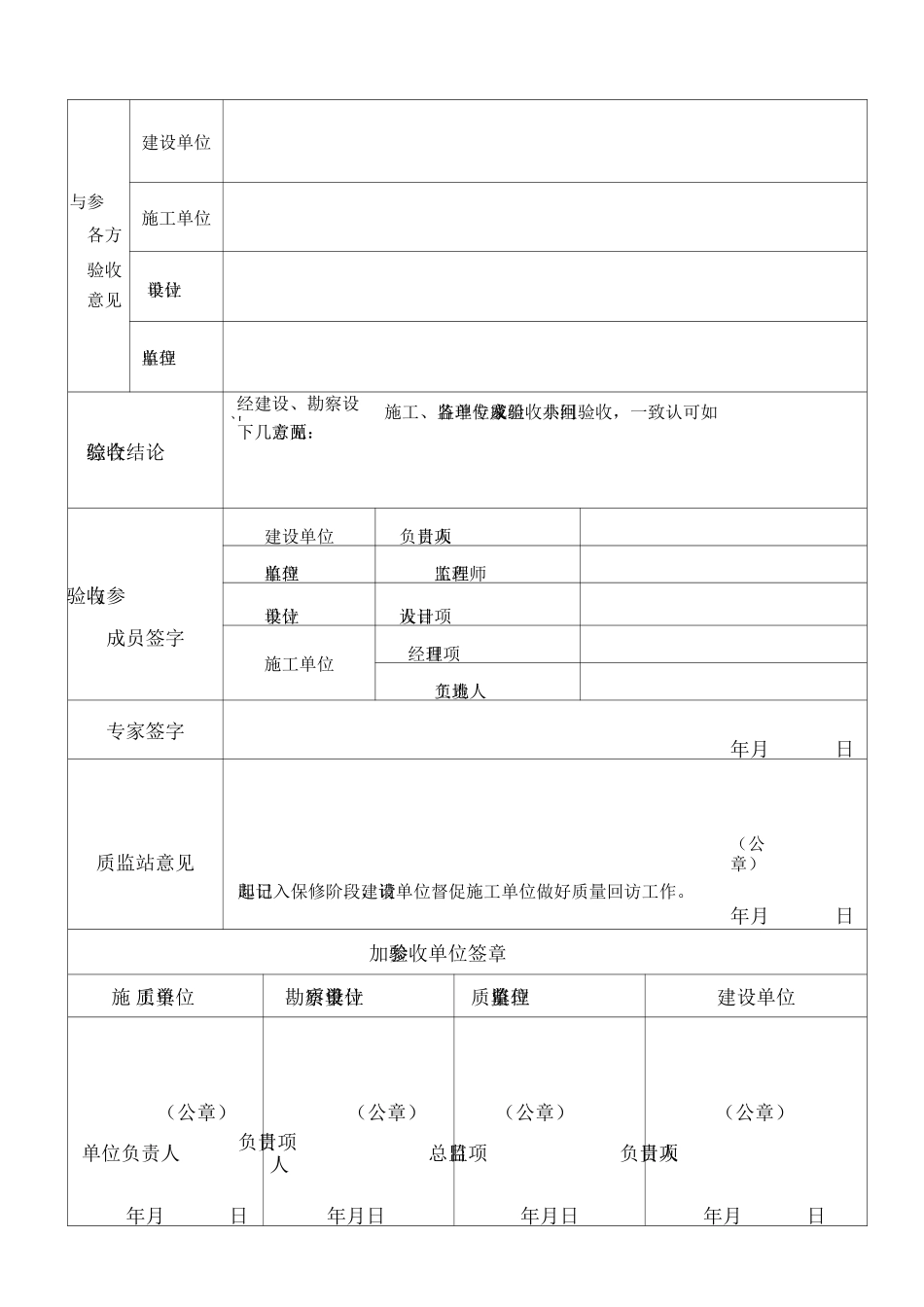 文物保护工程完工质量验收书_第3页