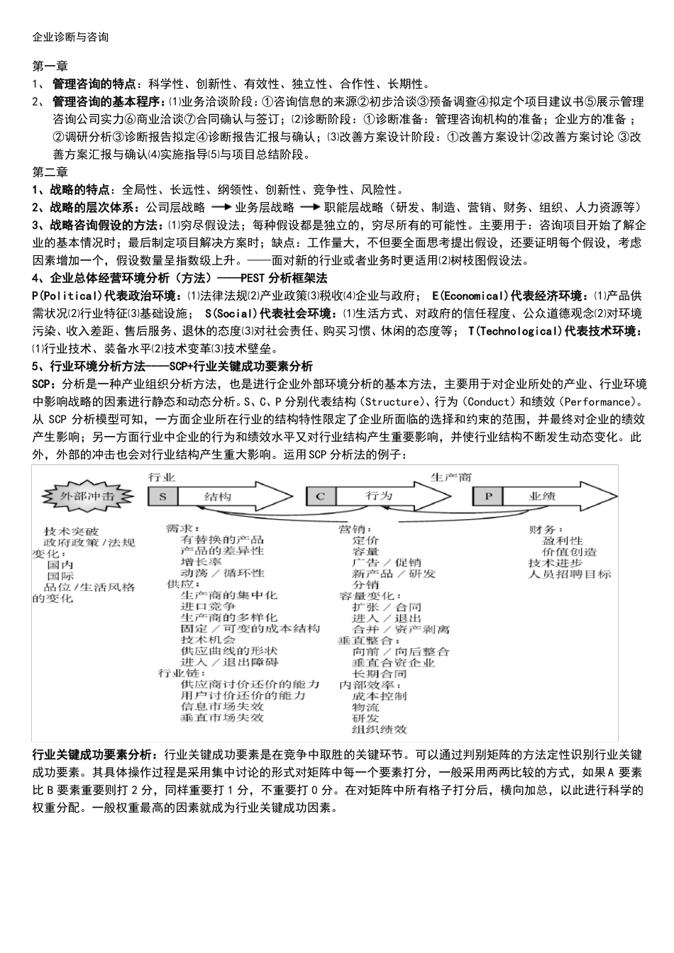企业诊断与咨询总结_第1页