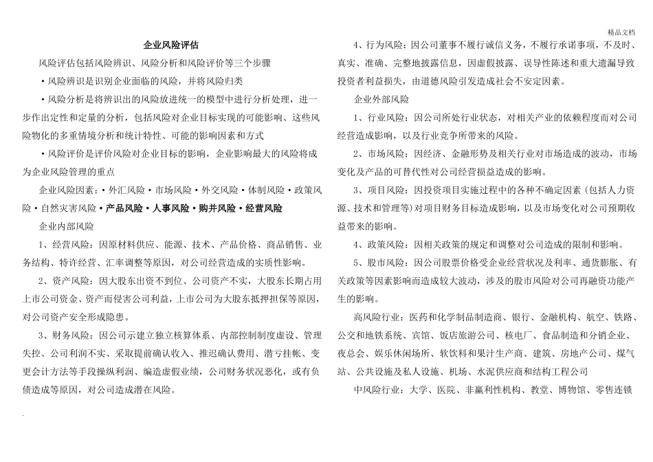 企业风险评价_第1页