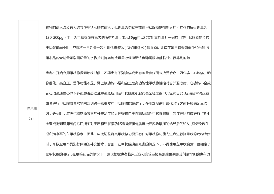 优甲乐左甲状腺素钠片50μg_第3页