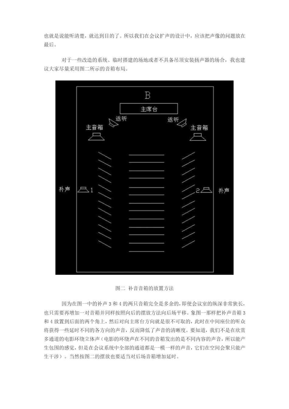 会议室方案及图示及扩声系统的吸顶扬声器设计_第3页