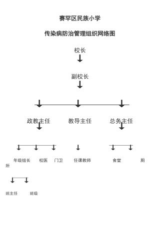传染病防治管理组织网图