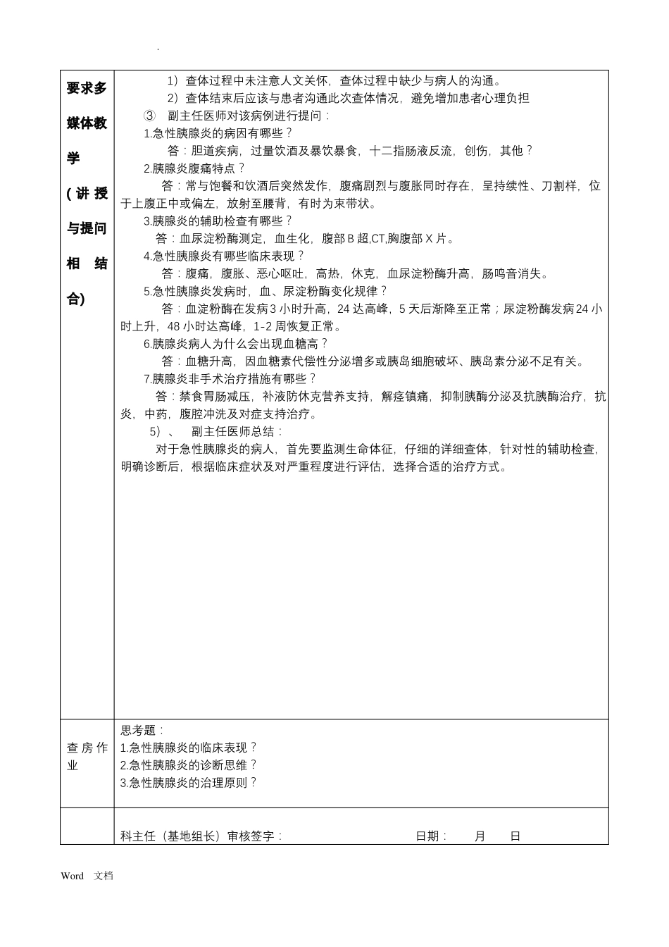 住培教学查房记录_第3页