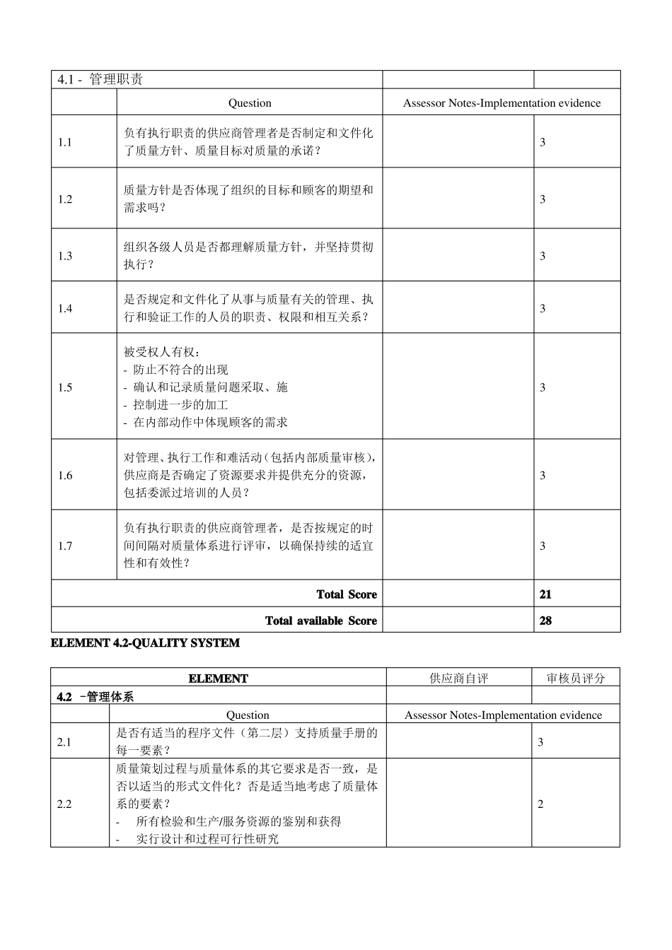 供应商评分标准精_第3页