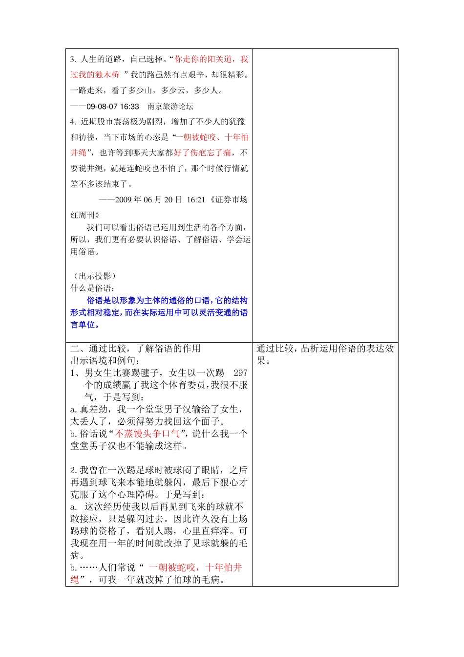 俗语的运用教案6_第2页