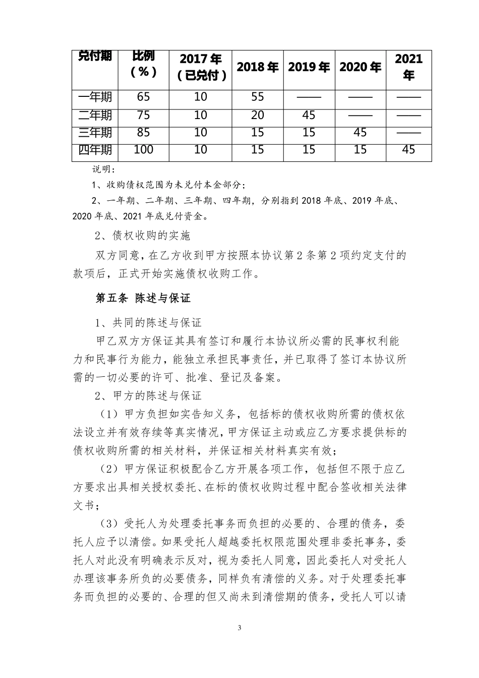 债权委托收购协议-协议收购_第3页
