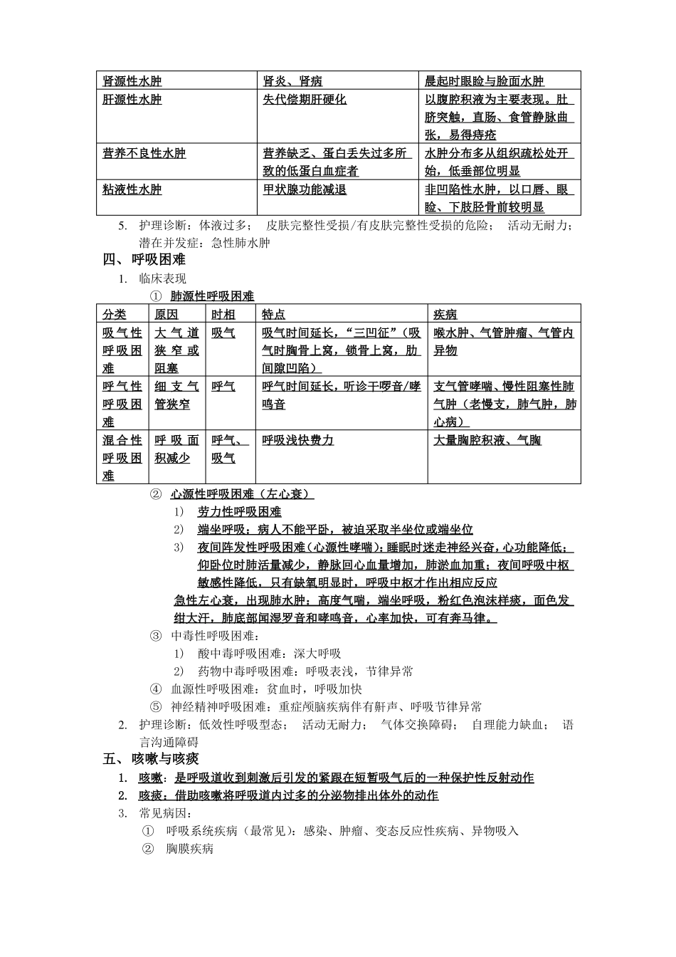 健康评价重点整理_第3页
