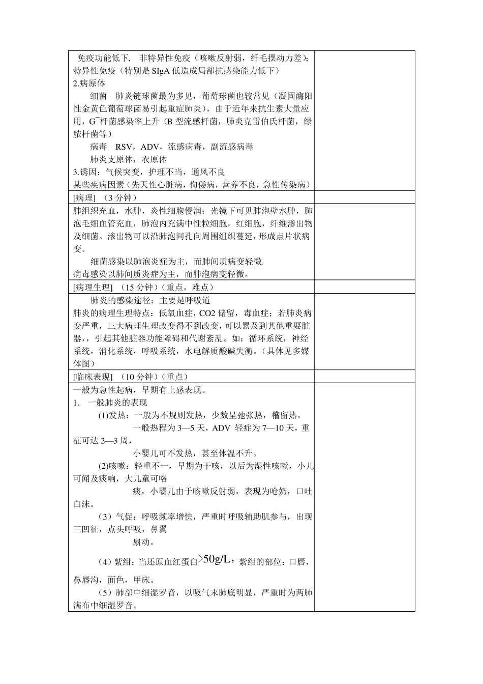 儿科学院教案肺炎_第3页