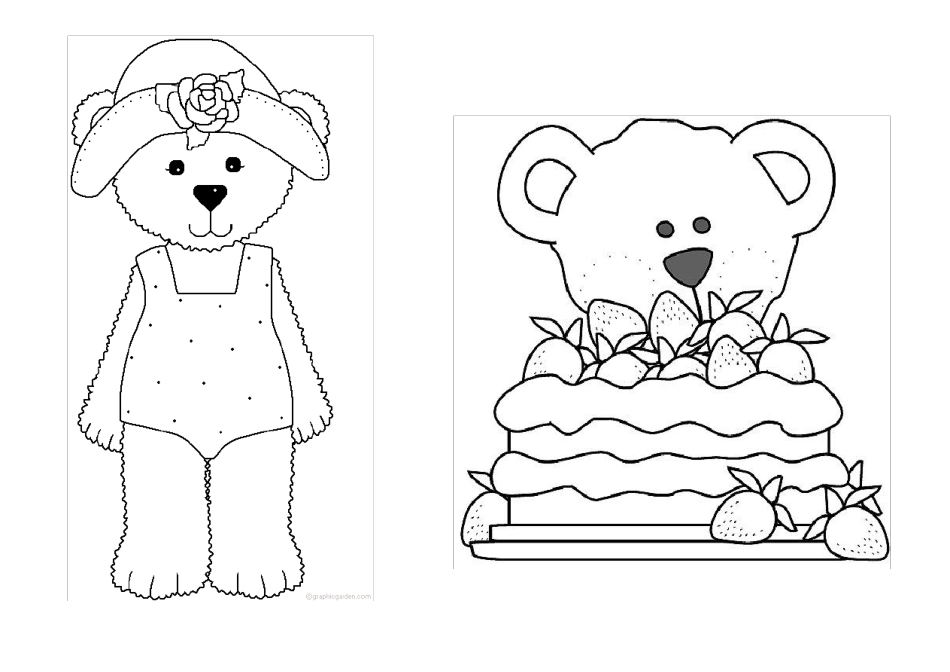 儿童填色画大全一A4版可直接打印,推荐文档_第2页