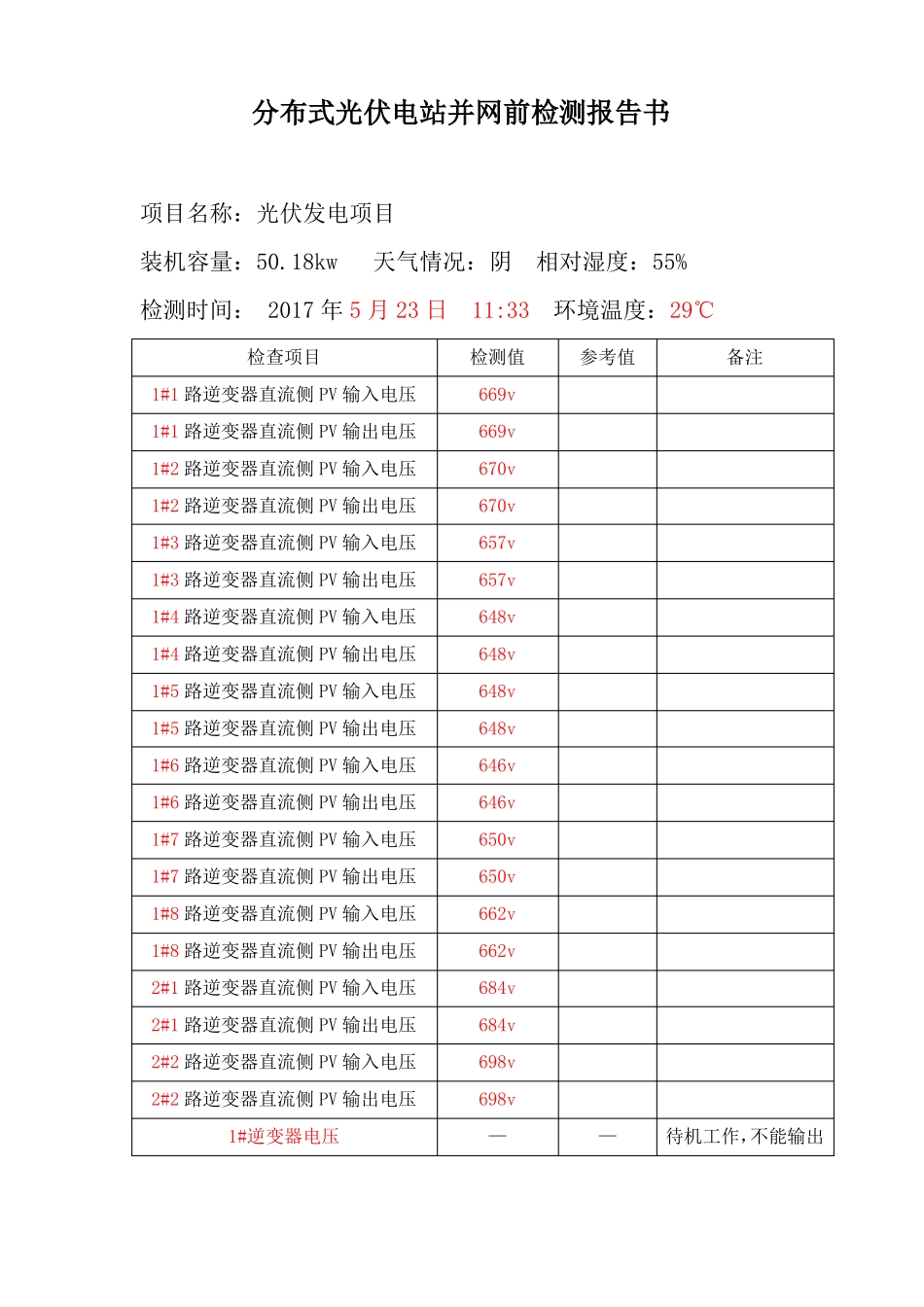 光伏项目试验报告_第2页