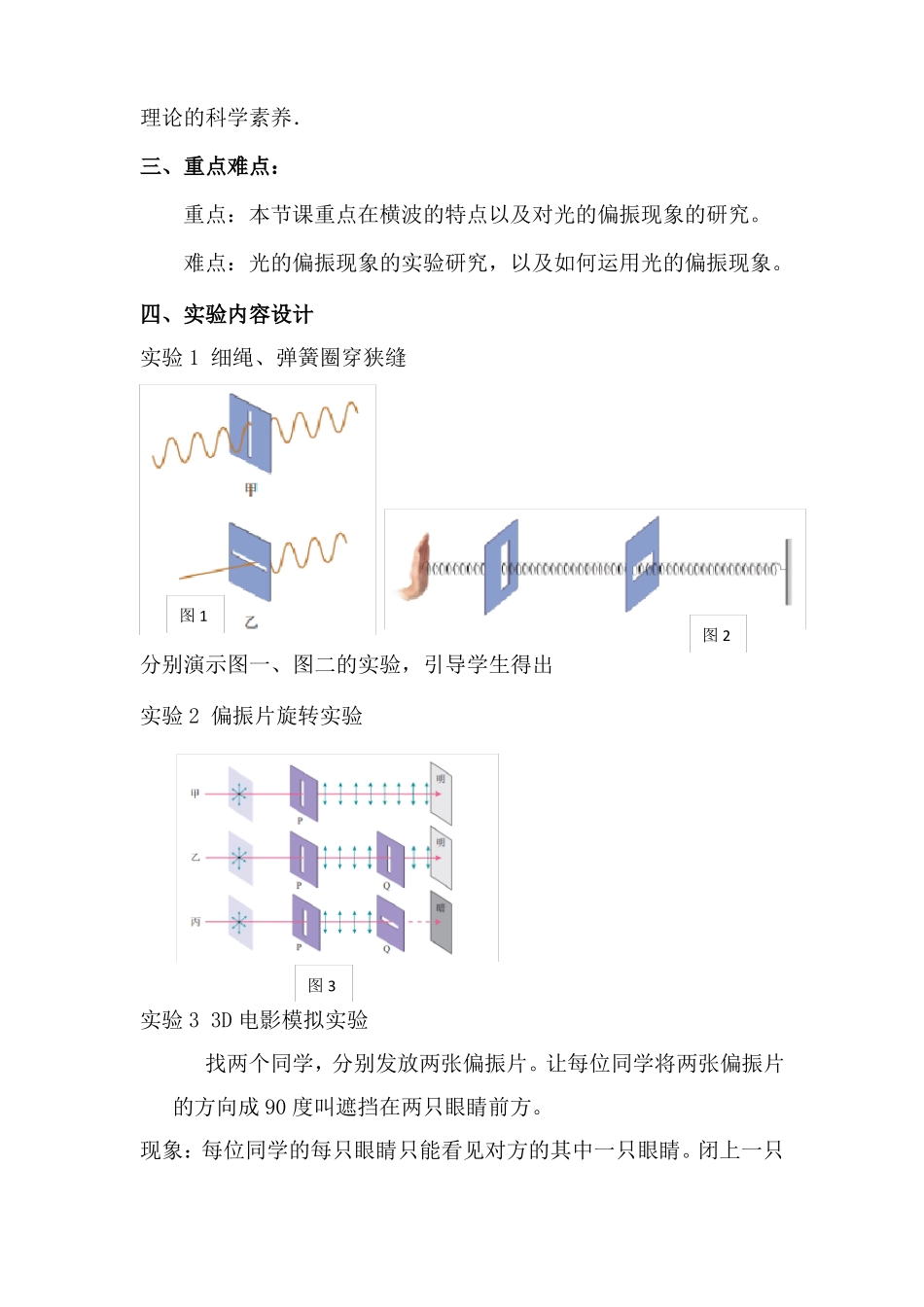 光的偏振教学设计_第2页