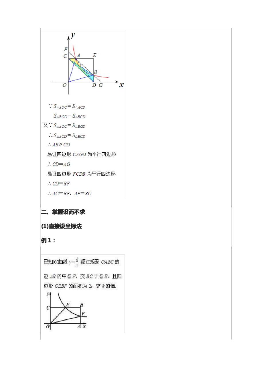 全反比例函数丨理解经典结论详解_第2页