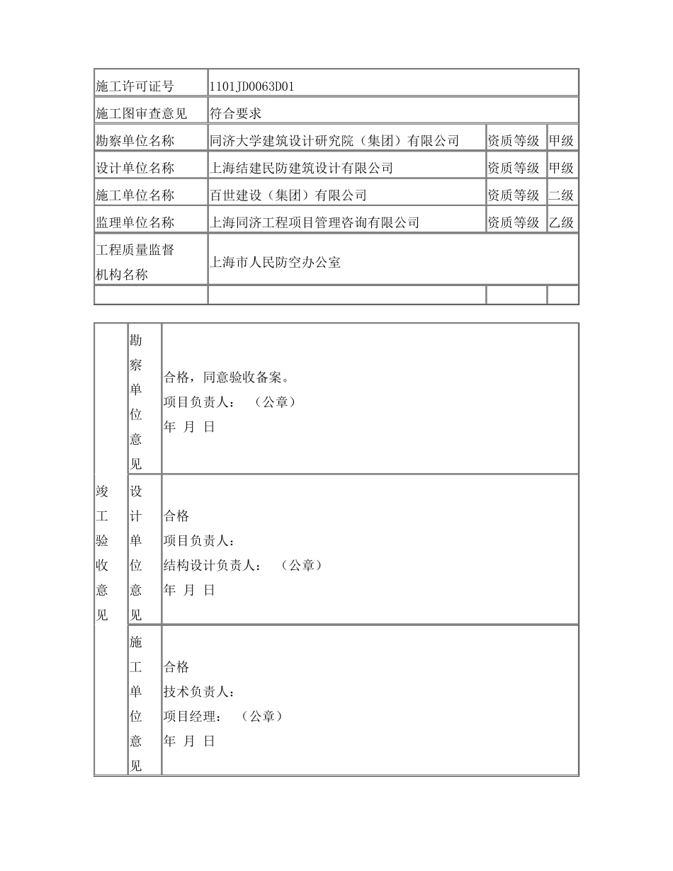 全套人防工程竣工验收资料_第3页