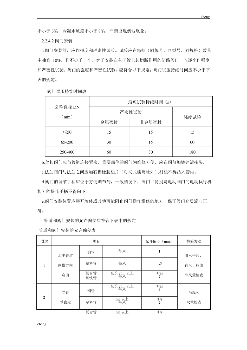 全套空调水管道、阀门安装技术交底通用_第3页