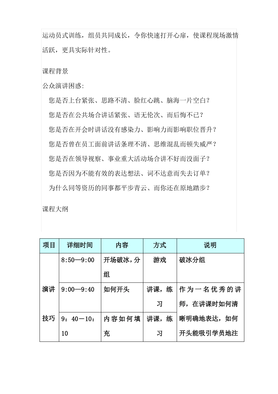 公众演说大纲_第3页