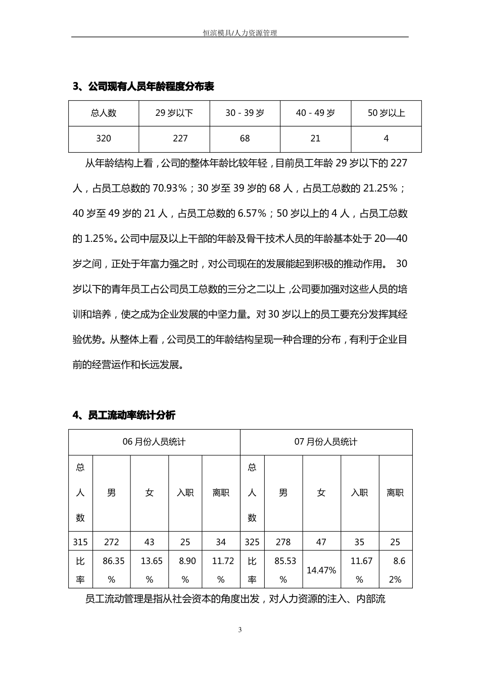 公司人力资源状况诊断报告书_第3页
