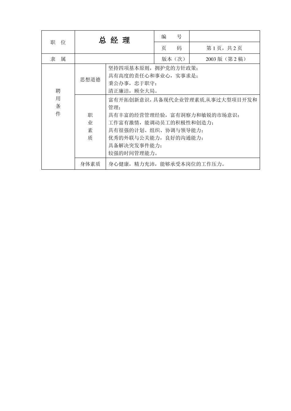 公司组织机构图通用版_第3页