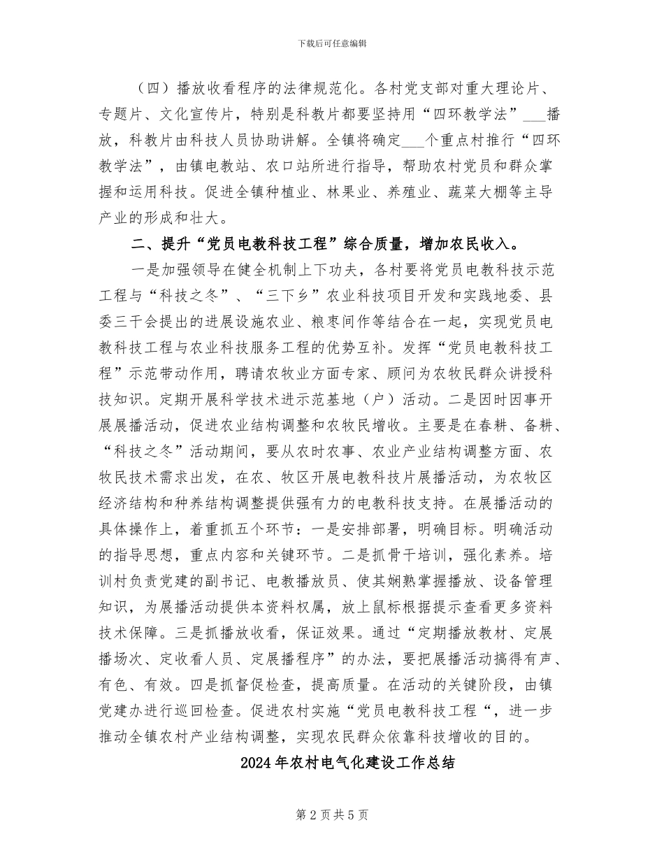 2024年农村电教培训工作总结_第2页