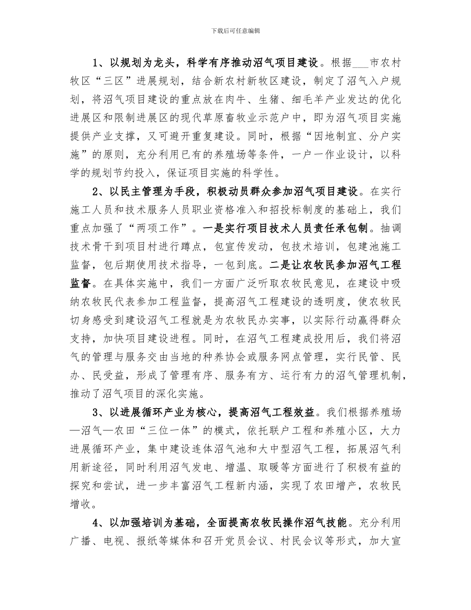 2024年农村能源年度工作总结_第2页