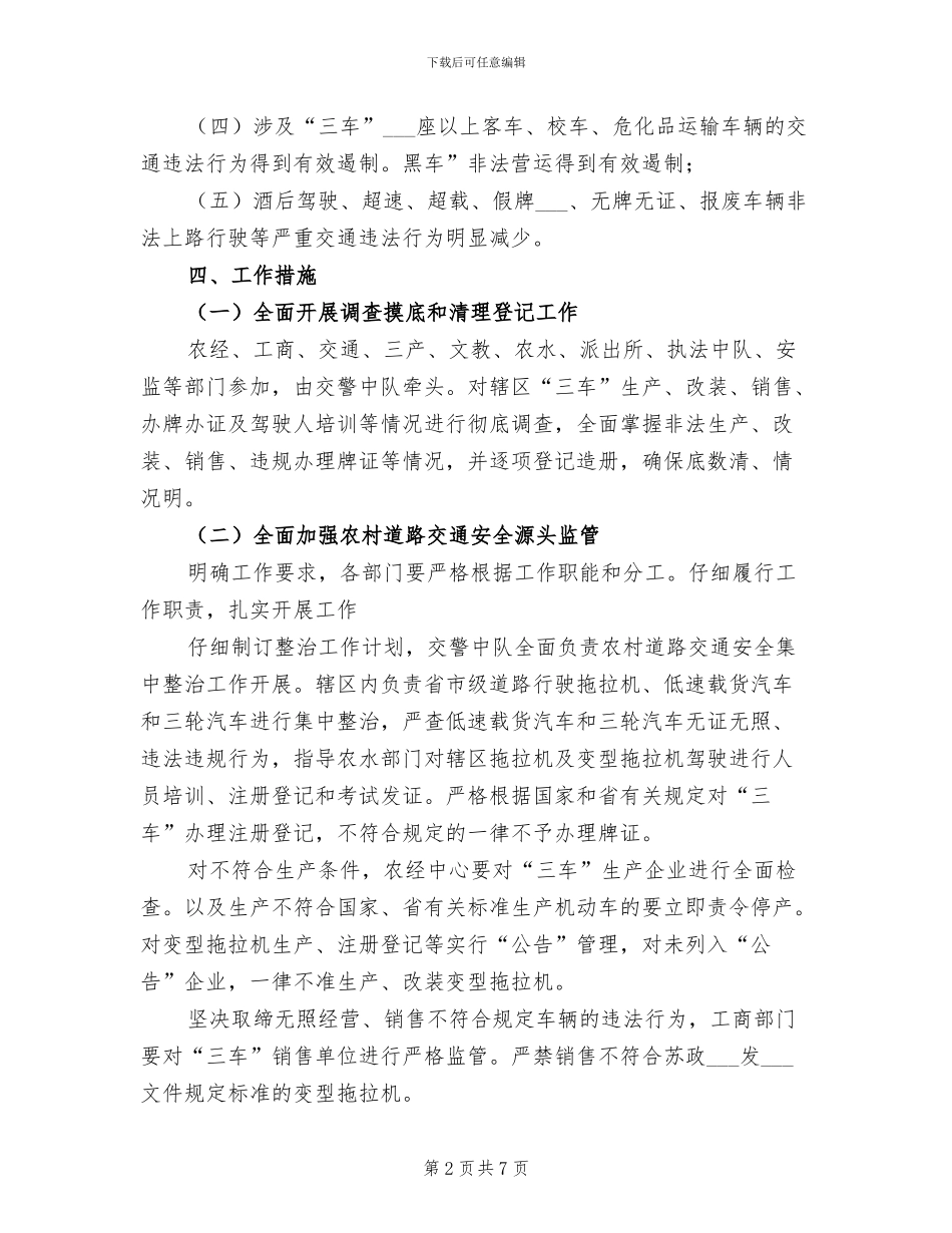2024年农村道路交通安全管治总结_第2页