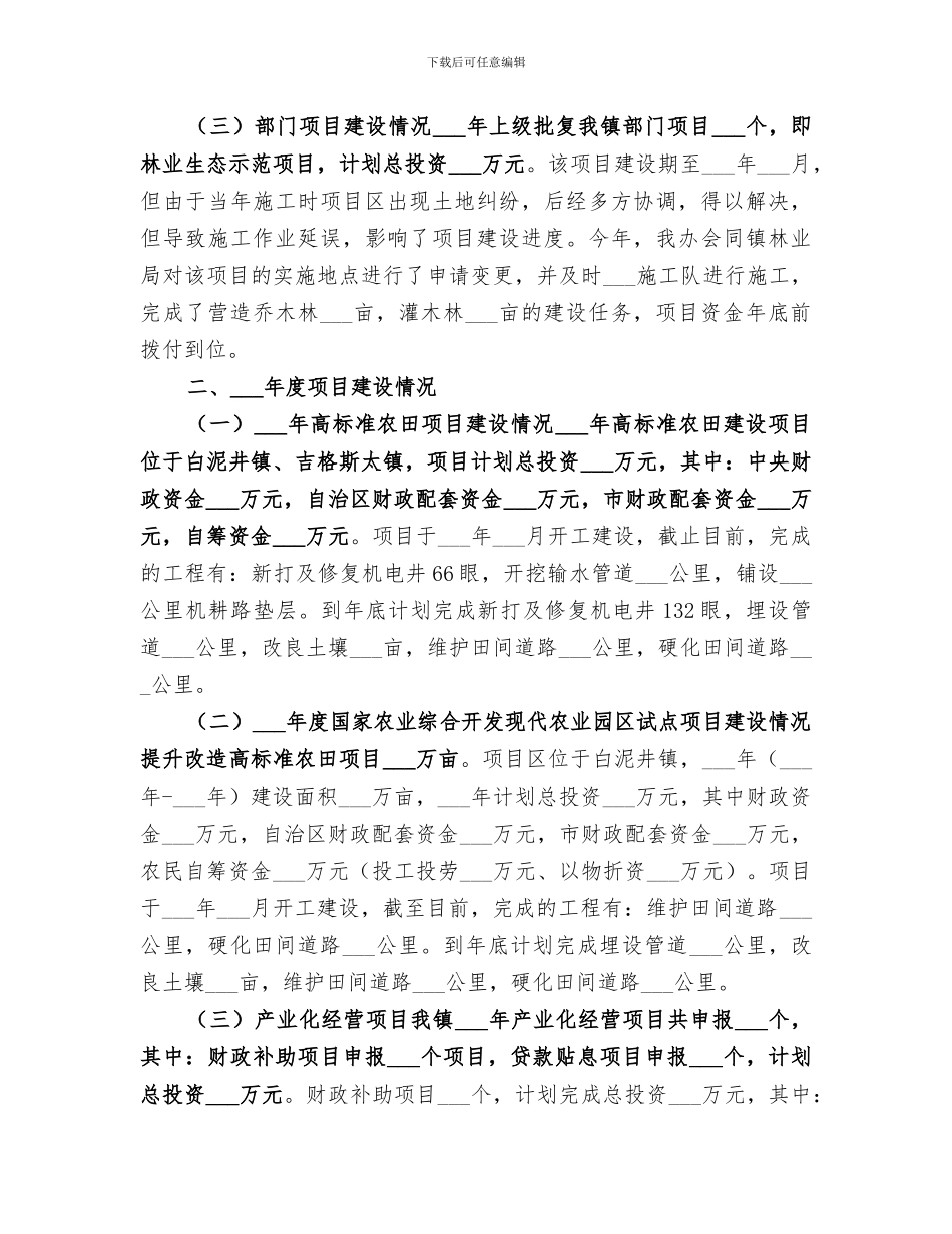 2024年农综办年度工作总结和工作安排_第3页