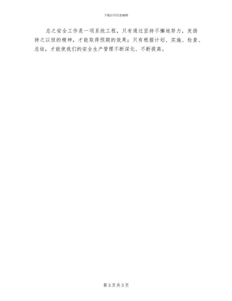 2024年分公司春节期间安全工作总结_第3页