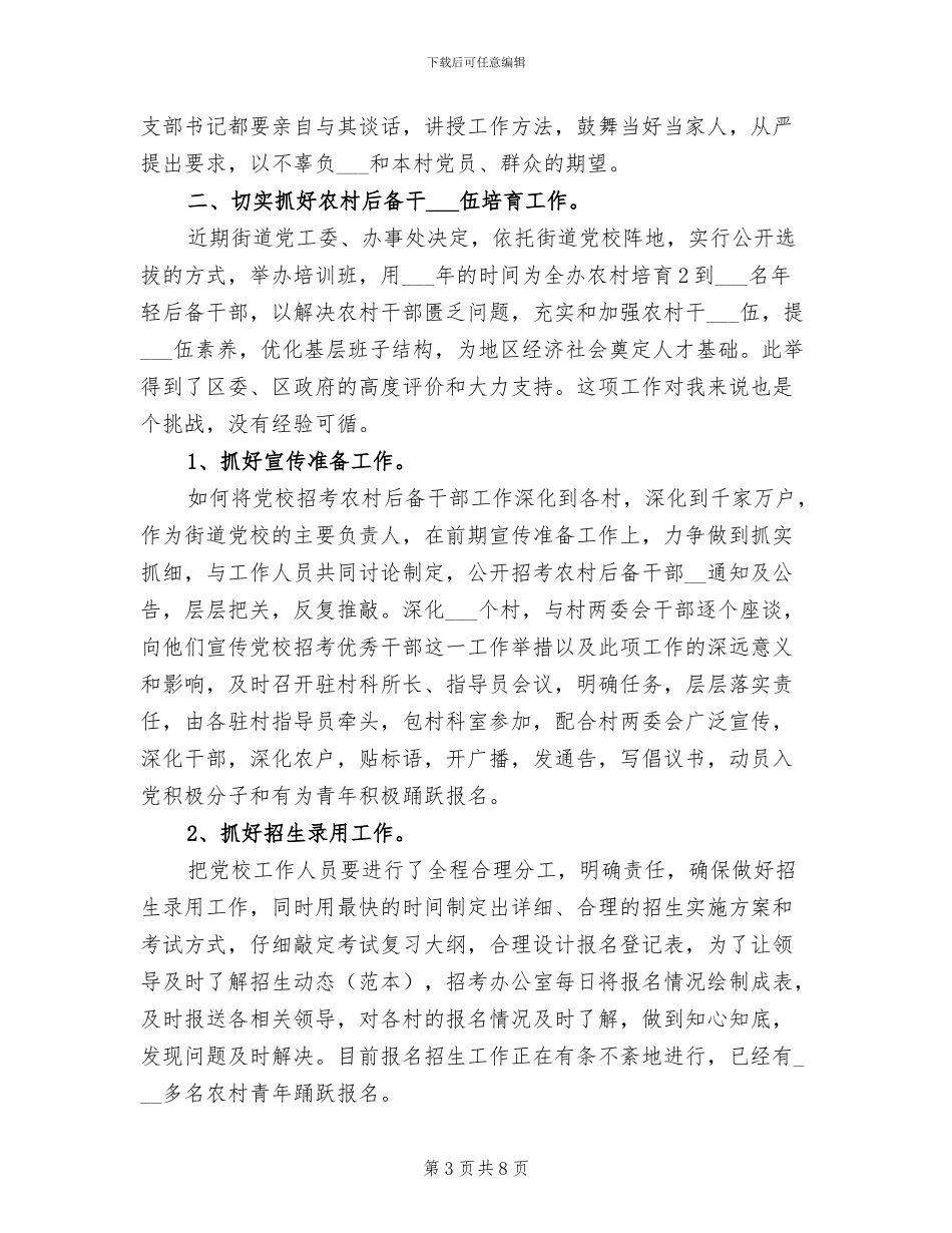 2024年分管基层组织建设组织员个人总结_第3页