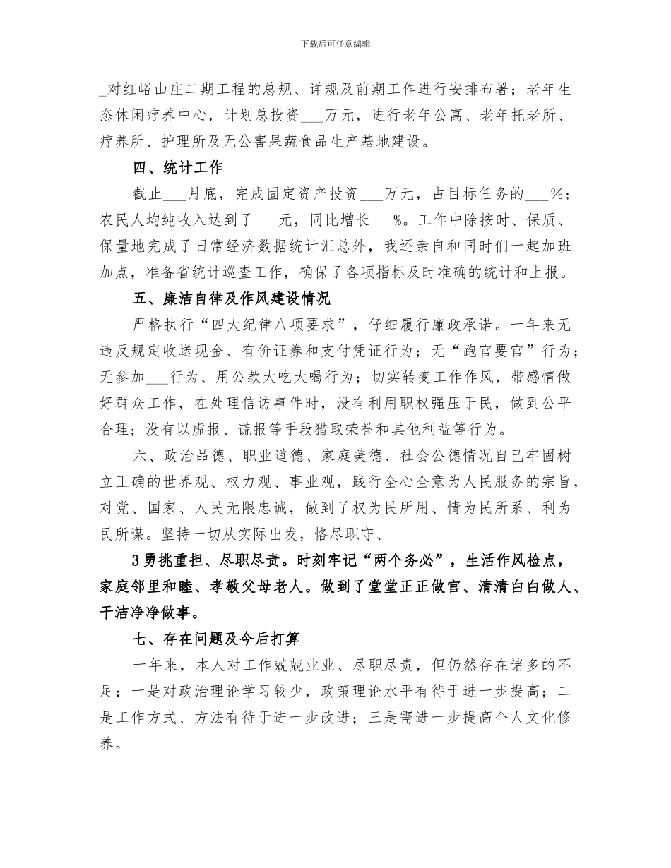 2024年副乡长工作总结_第3页