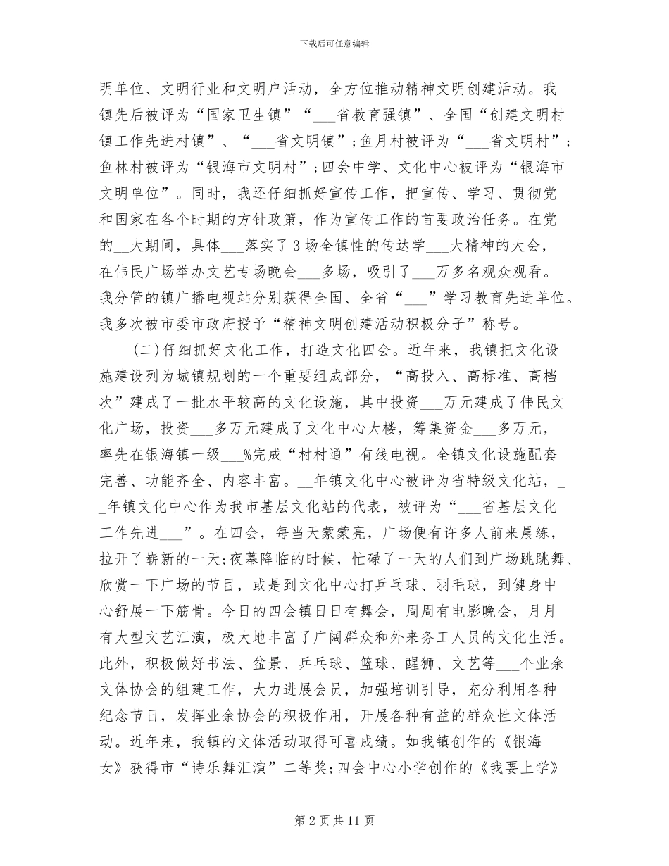 2024年副镇长个人年终工作总结_第2页