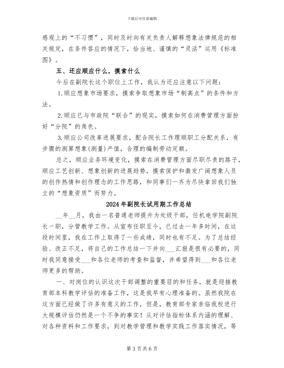 2024年副院长工作总结_第3页