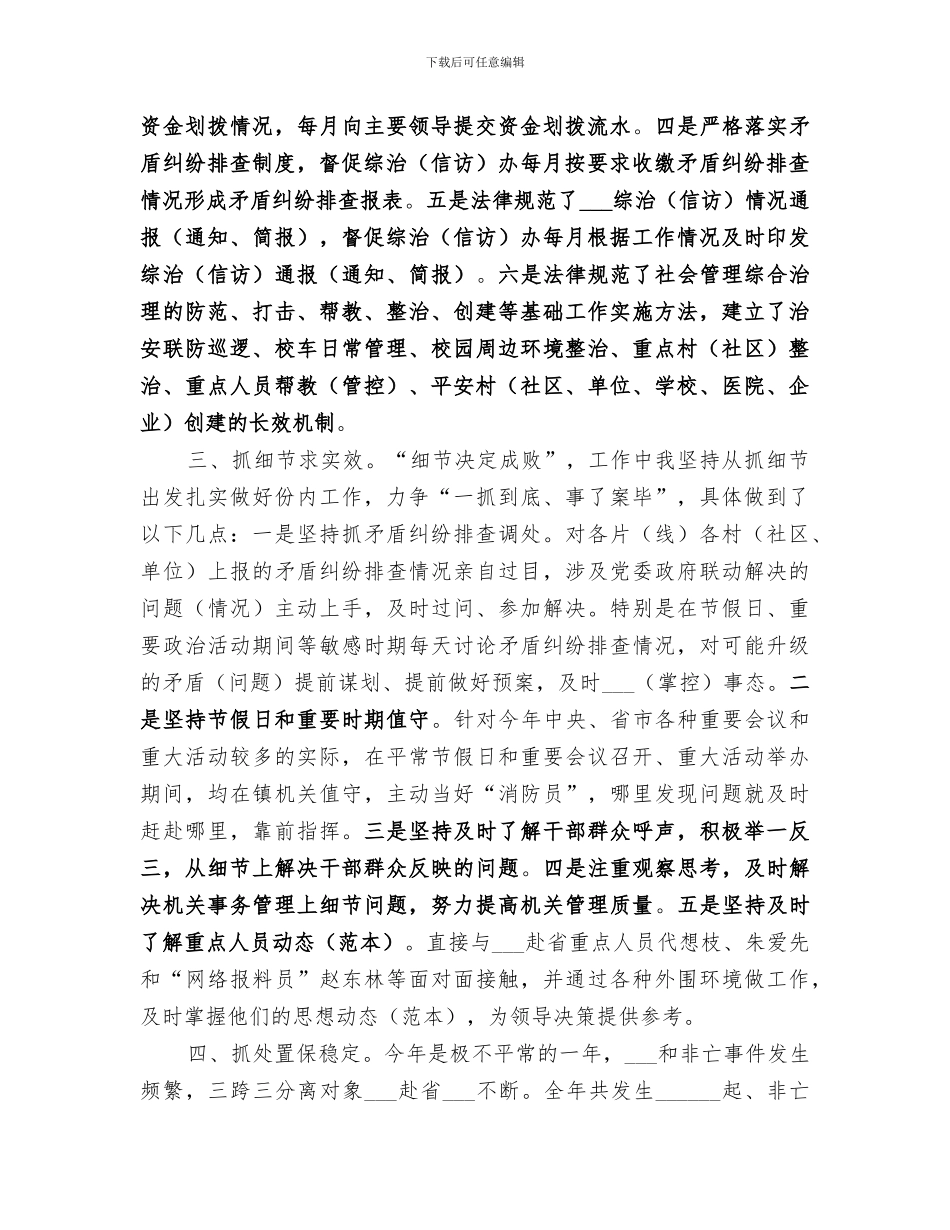 2024年副镇长年终工作总结_第2页