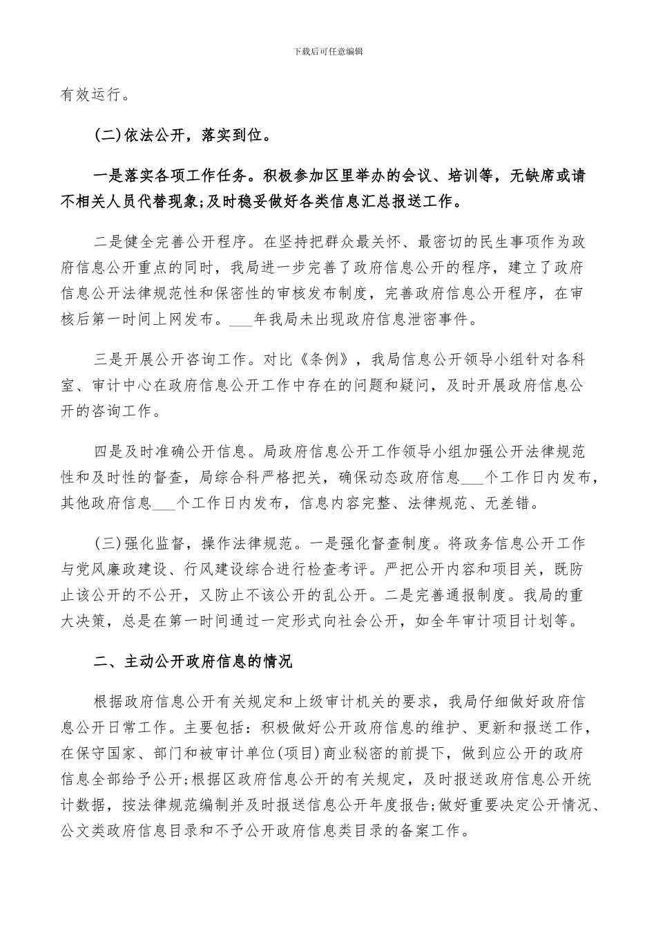 2024年区审计局工作总结_第3页