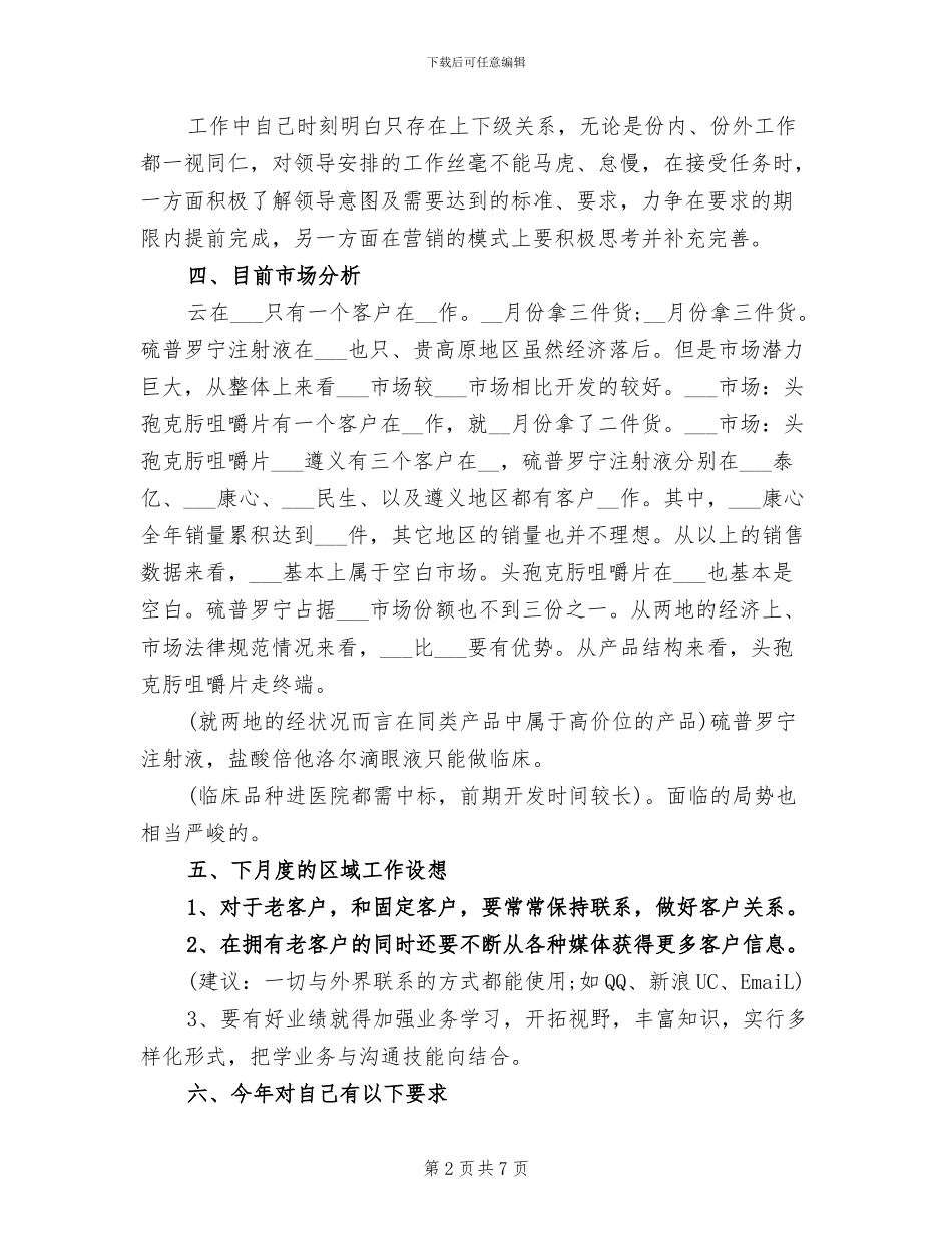 2024年医药药品销售工作总结_第2页