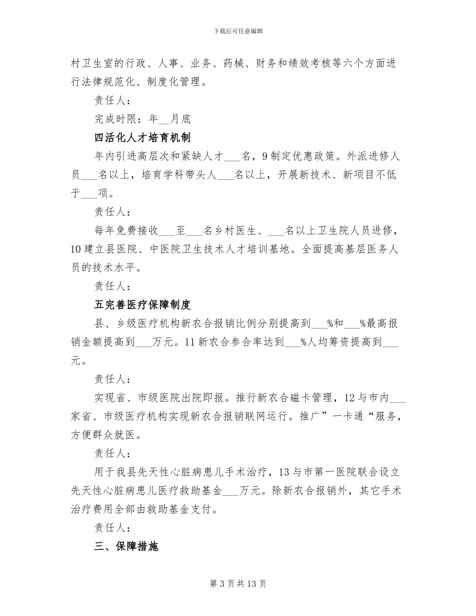 2024年卫生单位履职总结汇报_第3页