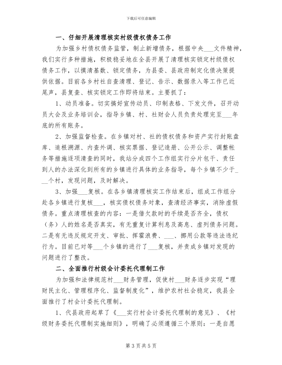 2024年县农经站农村财务审计工作总结_第3页