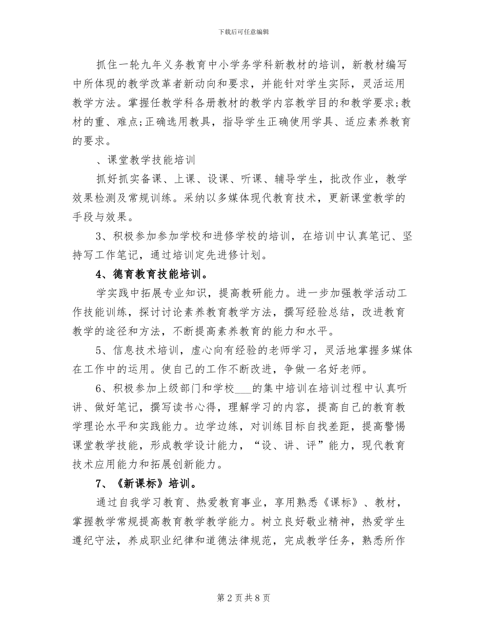 2024年参与继续教育学习总结_第2页