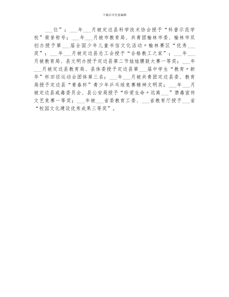 2024年召开文明校园创建工作总结范本_第3页