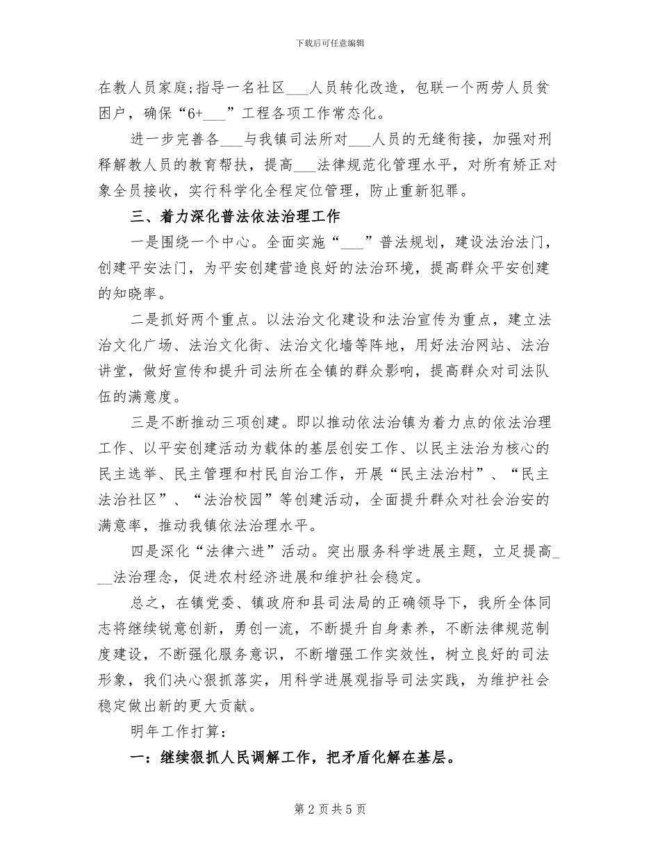 2024年司法年终工作总结例_第2页