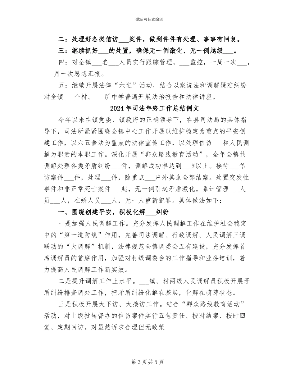2024年司法年终工作总结例_第3页