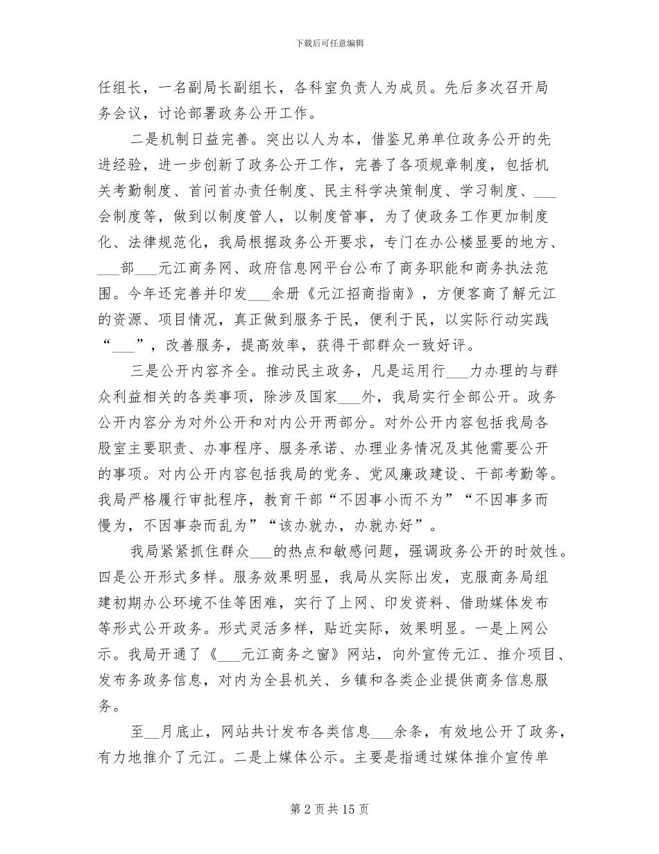 2024年商务工作总结样本_第2页