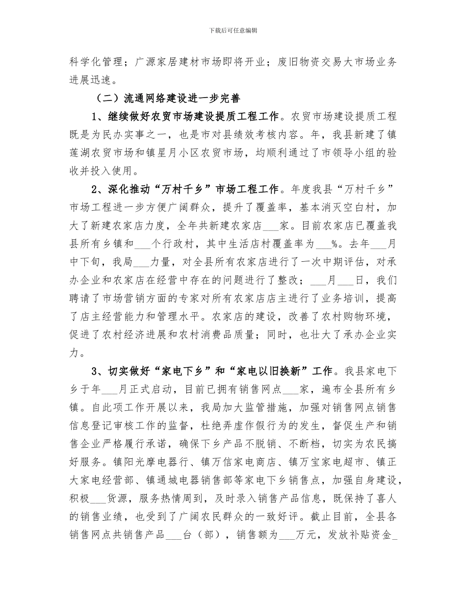 2024年商贸创新发展经营总结_第2页