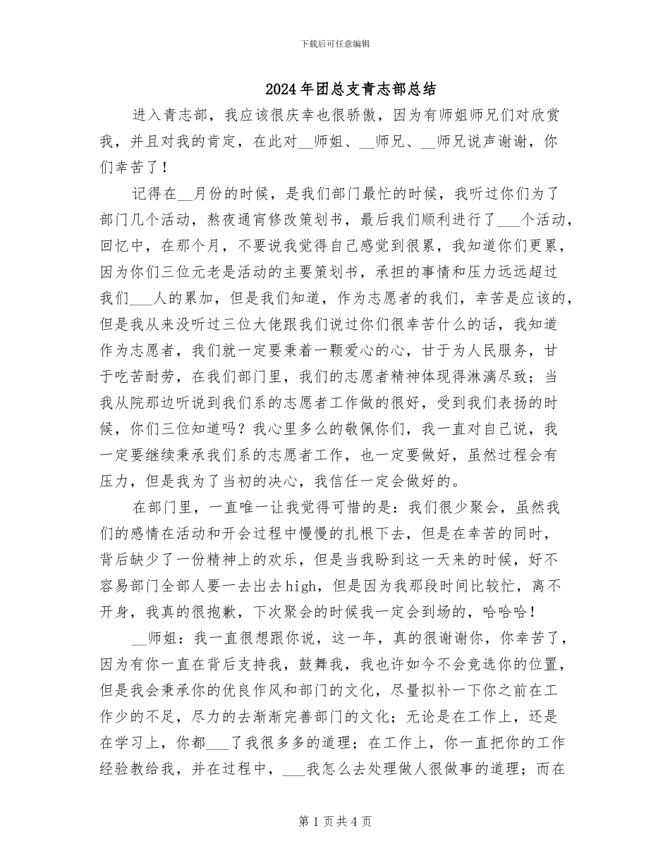 2024年团总支青志部总结_第1页