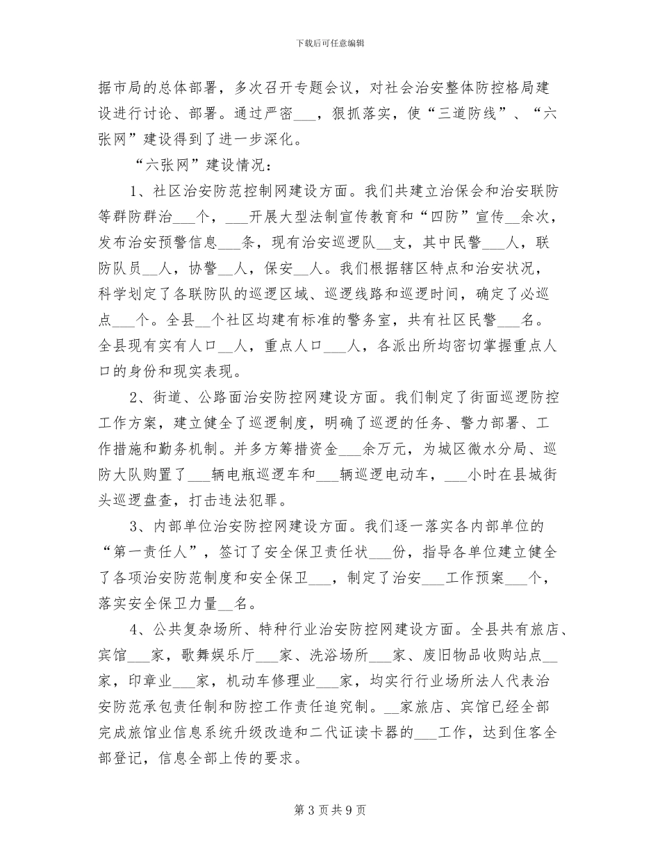 2024年国庆安保工作总结报告_第3页