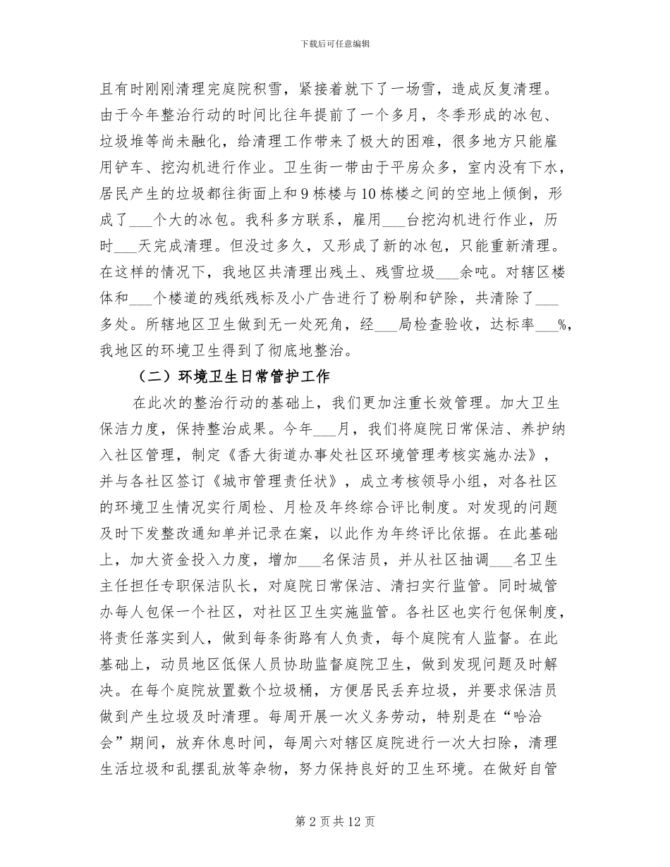 2024年城管办工作总结及明年计划_第2页