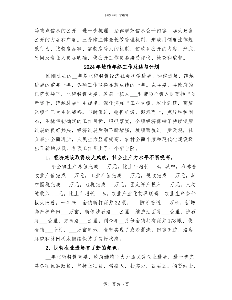 2024年城镇工商局工作总结_第3页