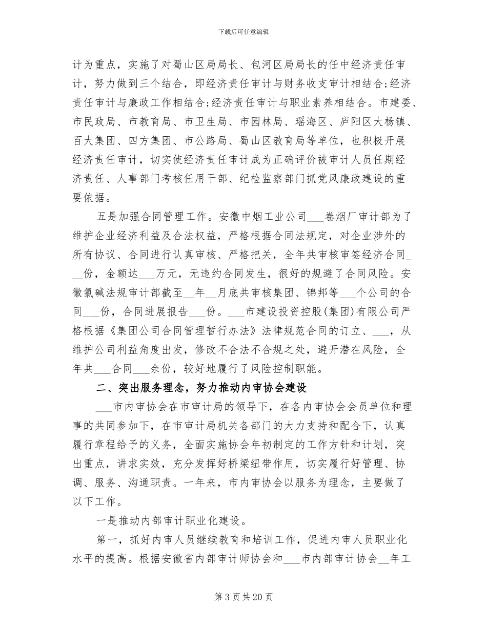 2024年基建工程审计工作总结_第3页